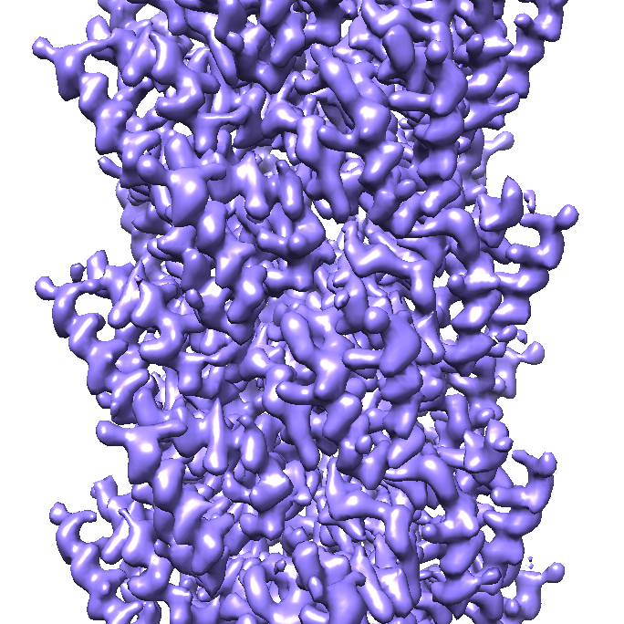 cryoSparc helical reconstruction