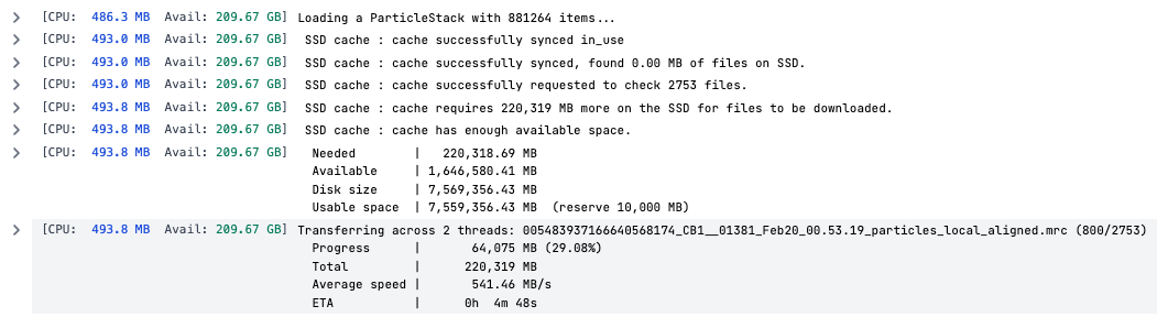 Multithreaded caching